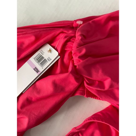 ANNE COLE Plus Size 3-Way Convertible Swim Bottom, 22W - Picture 9 of 9